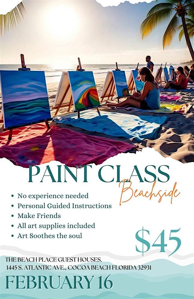 Beachside Painting Class