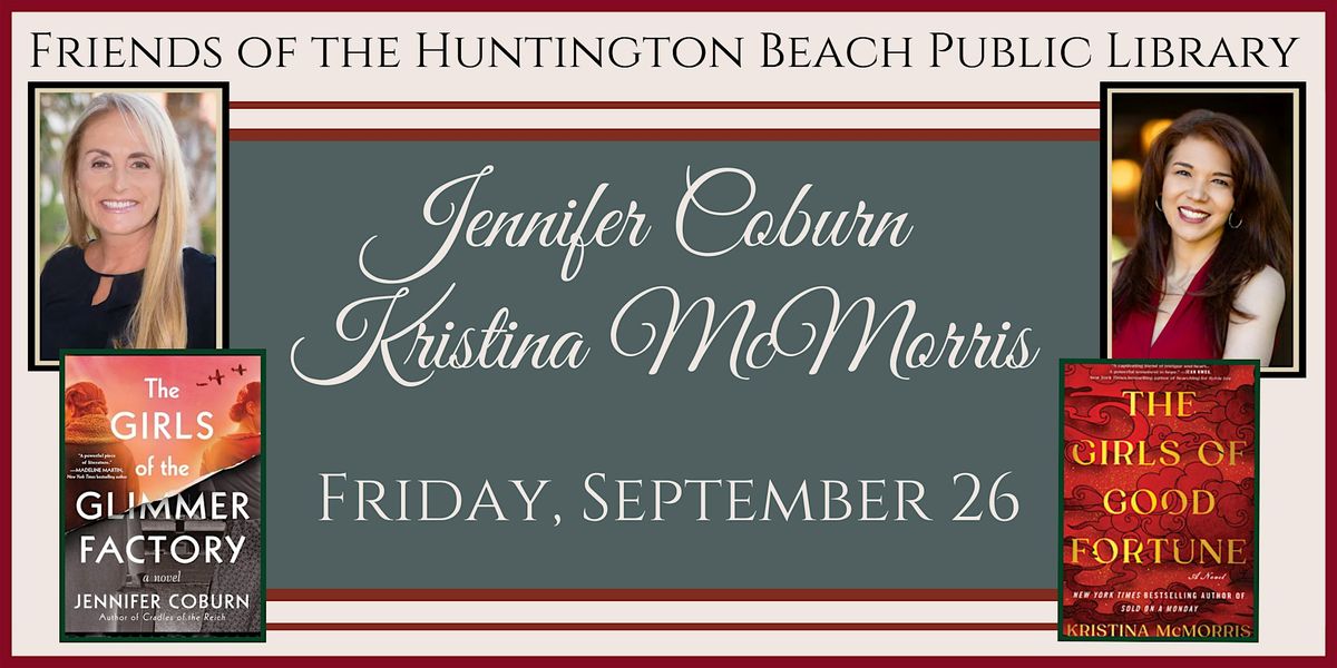 Historical Fiction Luncheon with Jennifer Coburn & Kristina McMorris