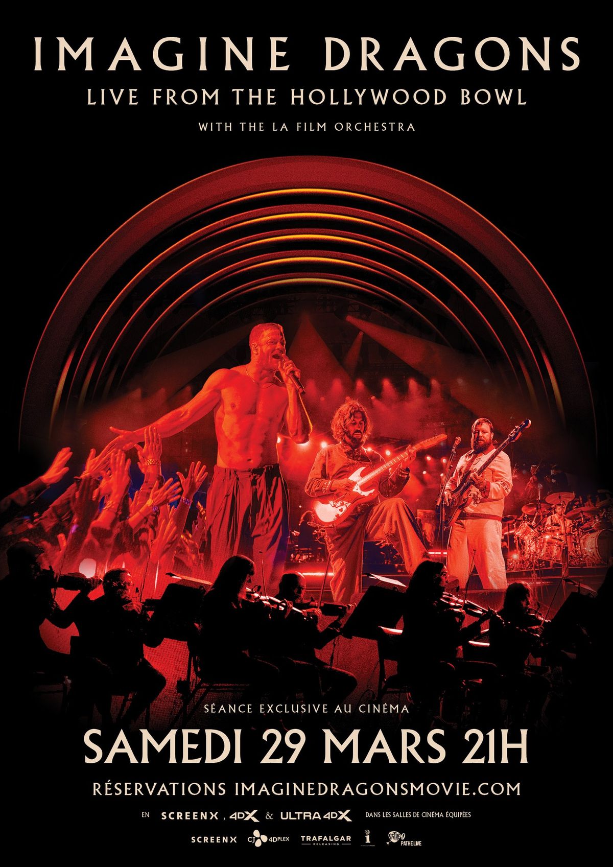 Concert sur grand \u00e9cran : "IMAGINE DRAGONS: LIVE FROM THE HOLLYWOOD BOWL"