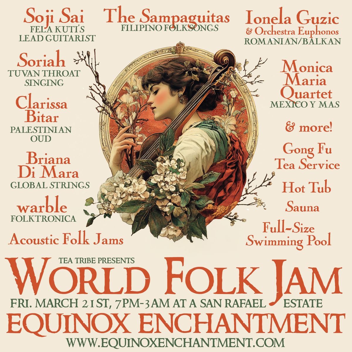 Secret World Folk Jam at San Rafael Estate: Equinox Enchantment