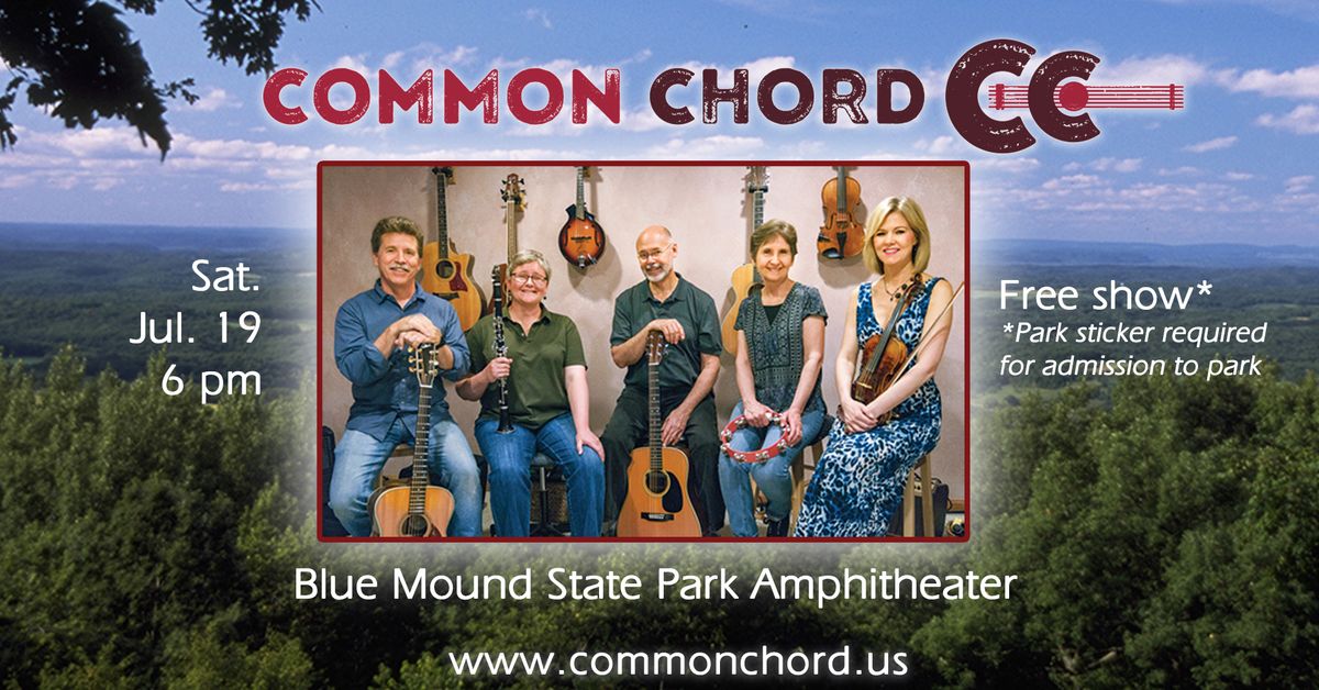 Common Chord @ Blue Mound State Park Amphitheater