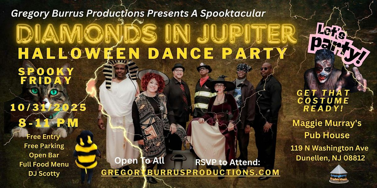 Spookadelic Funk: Diamonds In Jupiter Live! by Gregory Burrus Productions