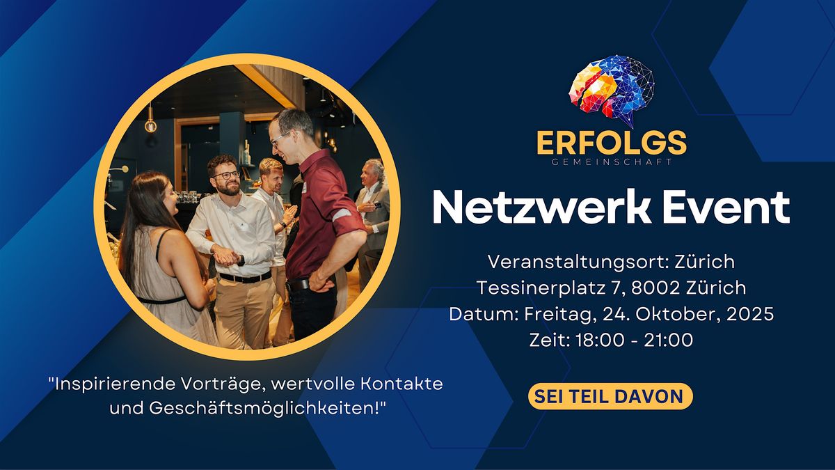 Unternehmer Netzwerk-Event in Z\u00fcrich