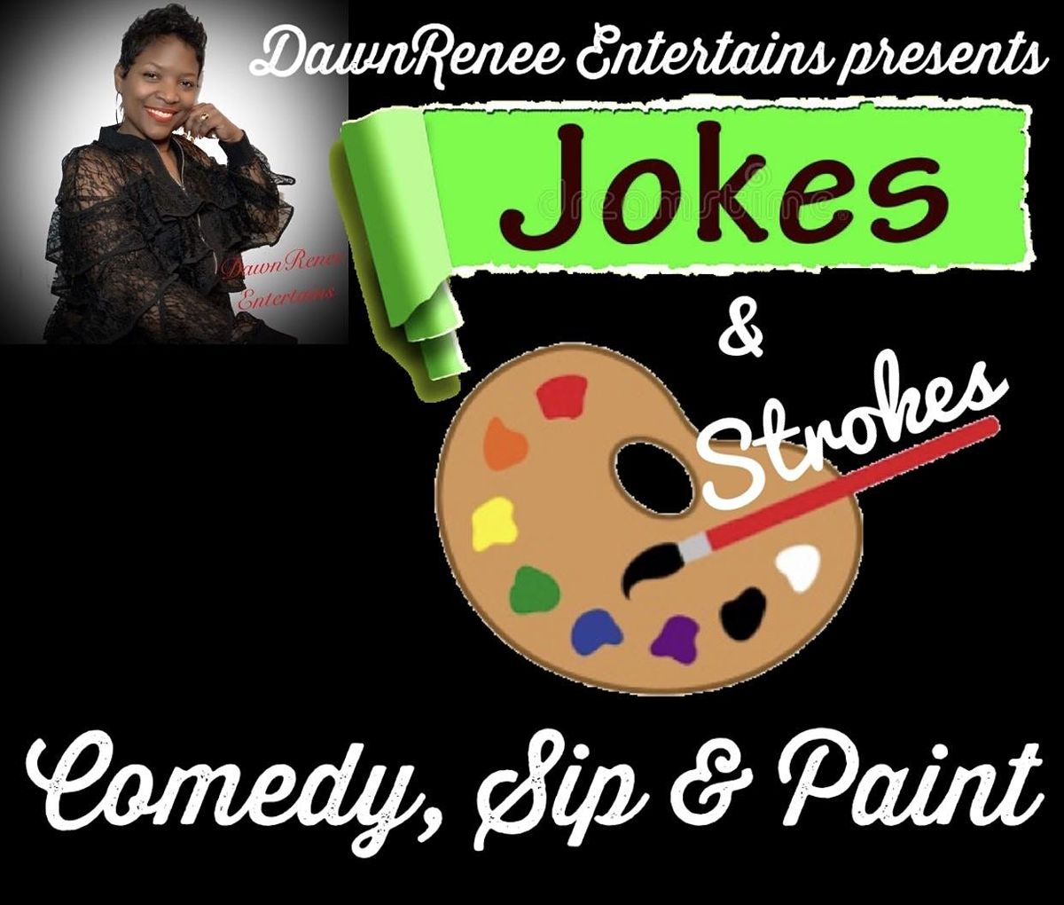 Jokes Strokes Comedy Sip Paint St Mary S Restaurant Bar Baltimore 19 August 21