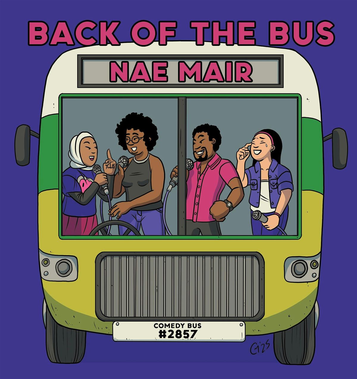 Back of the Bus Nae Mair Comedy Show  October