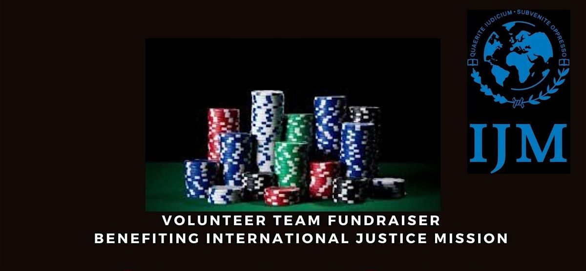 Online Poker Tournament to Benefit International Justice Mission