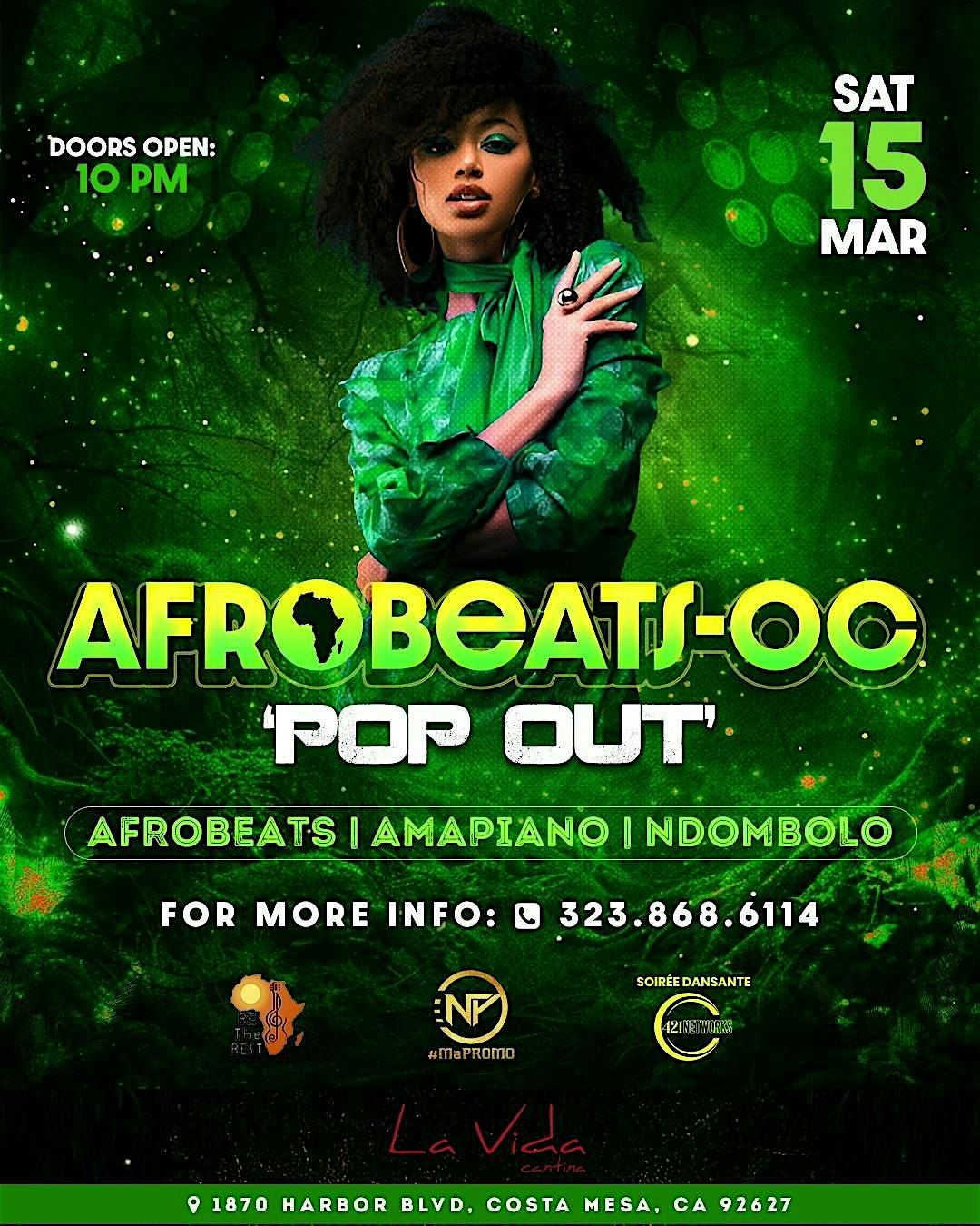 AFROBEAT-OC 'POP OUT'