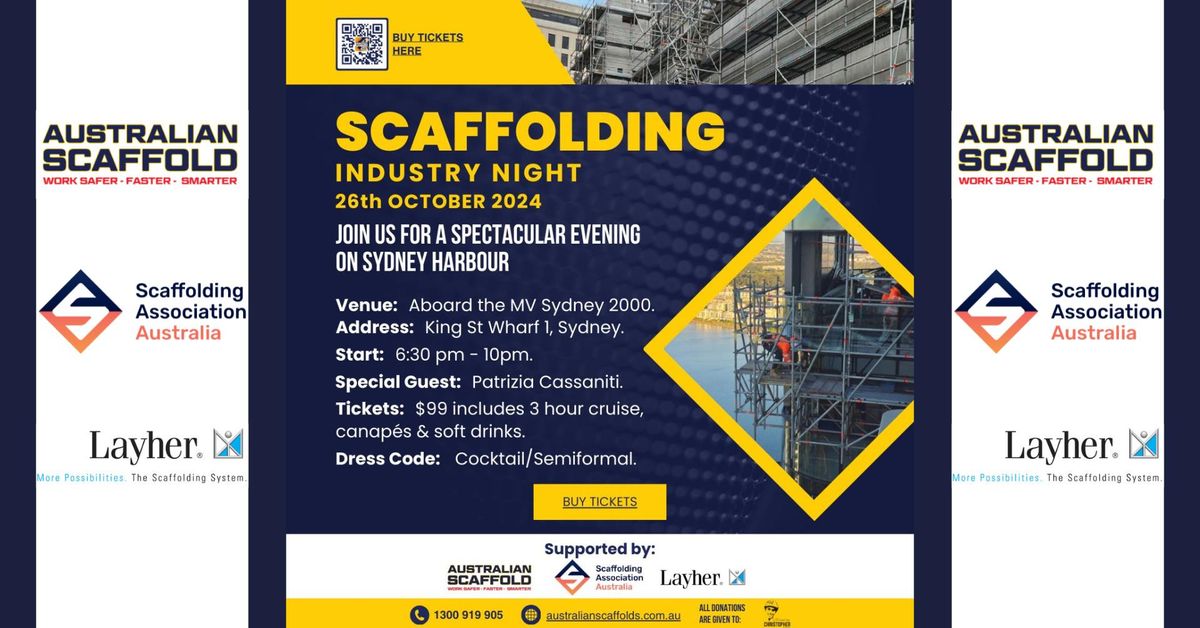 Scaffolding Industry Night - Darling Harbour