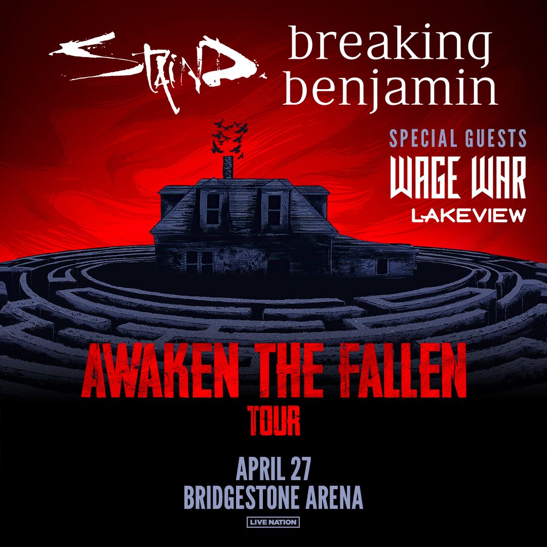 Staind and Breaking Benjamin at Bridgestone Arena