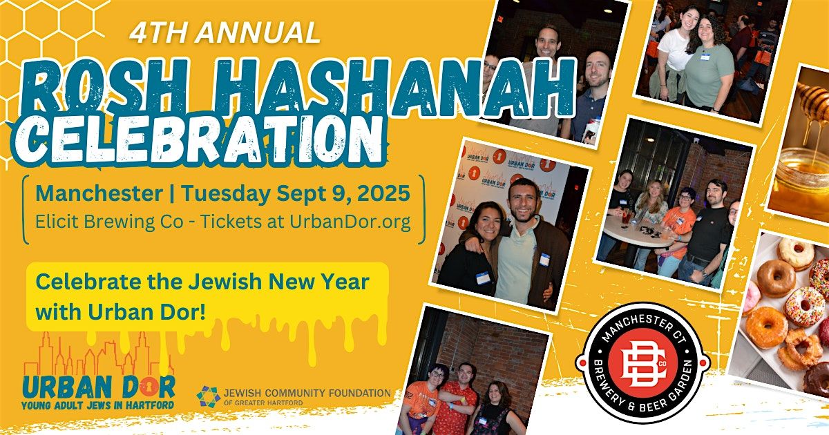 Rosh Hashanah Celebration - ages 21 to 39 - Manchester, CT