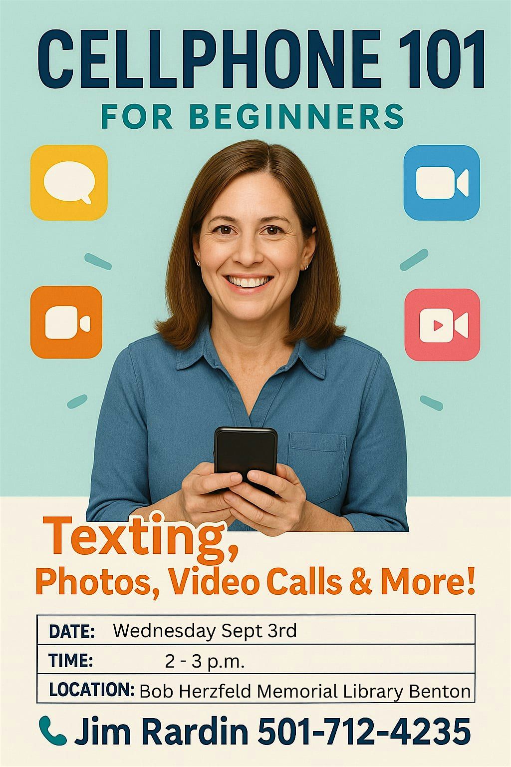 Cellphone 101 for Seniors