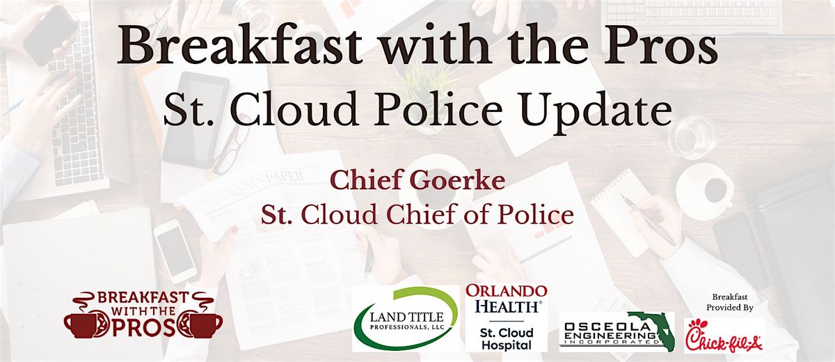 Breakfast with the Pros - St. Cloud Police Update