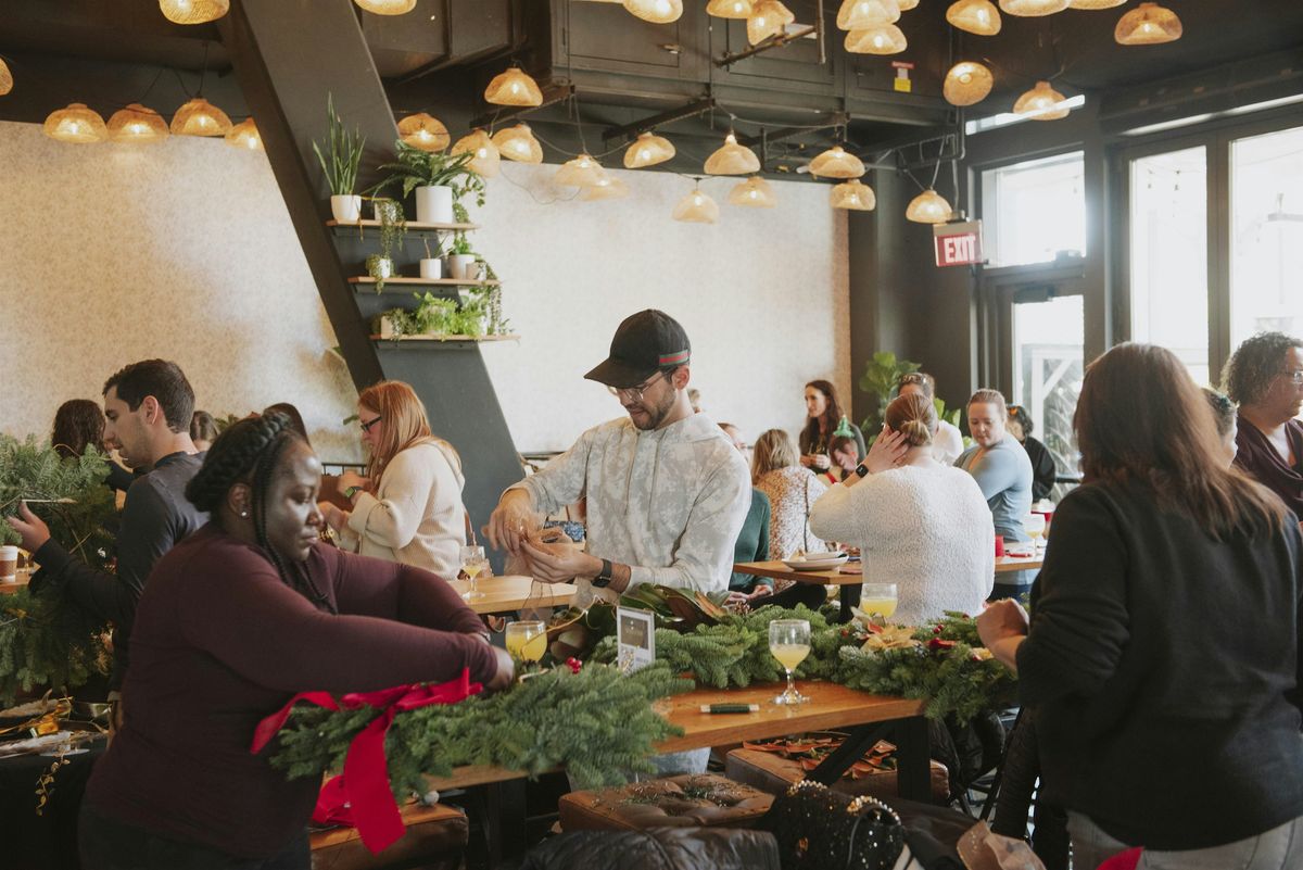 MAKE + MARKET :: Holiday Wreath Decorating