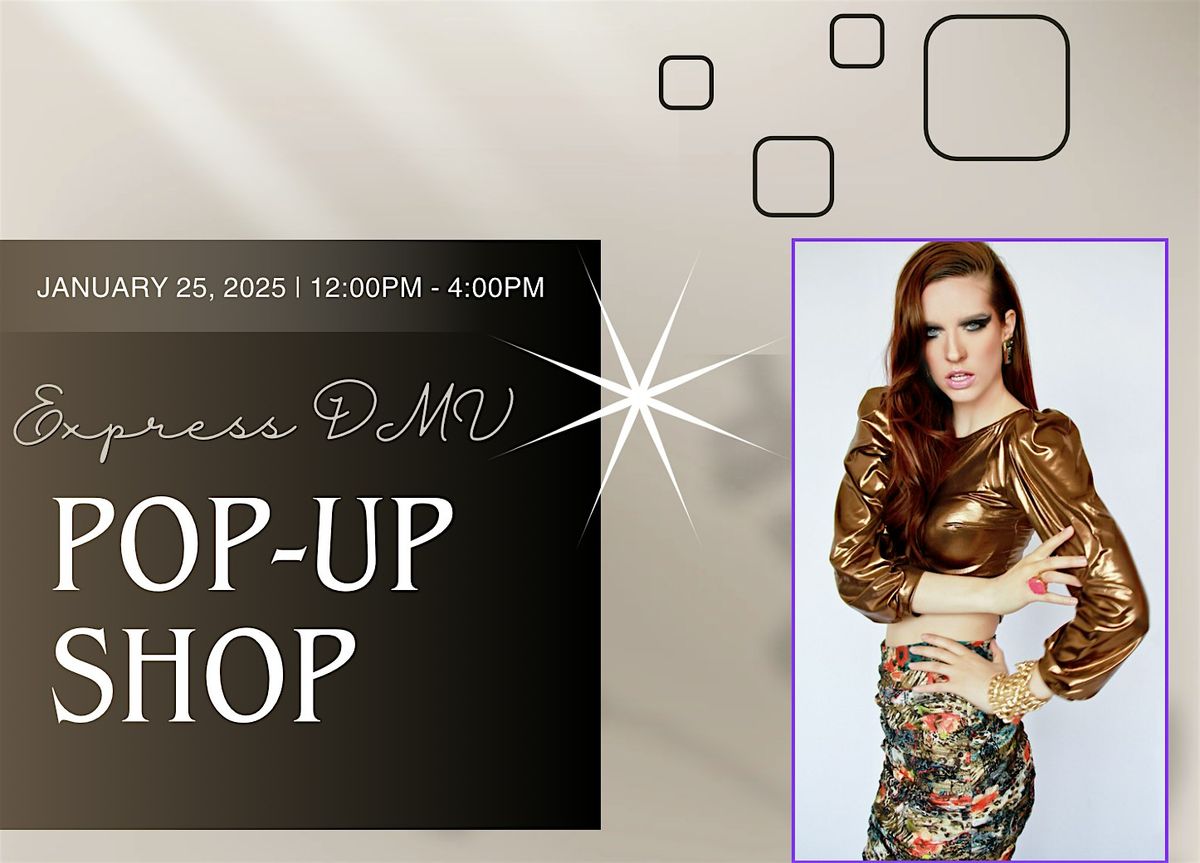 Pop-Up Event \u2013 Shop, Music & Celebrate!