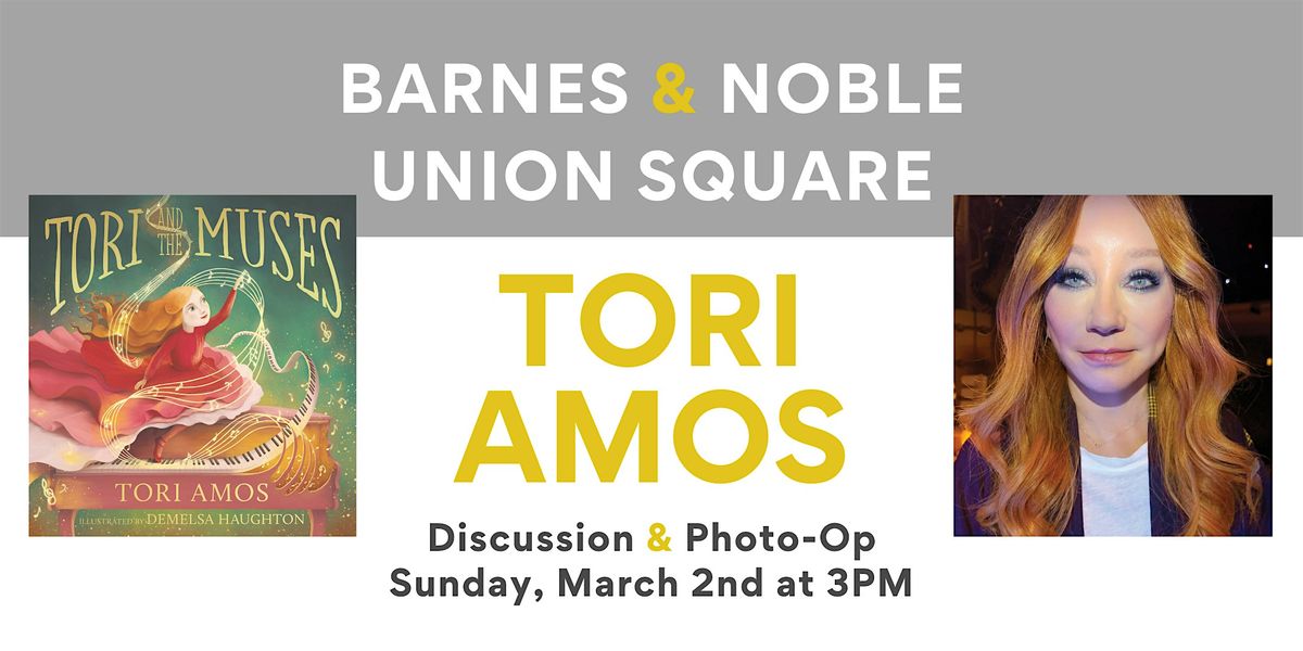 Tori Amos celebrates TORI AND THE MUSES at B&N Union Square!