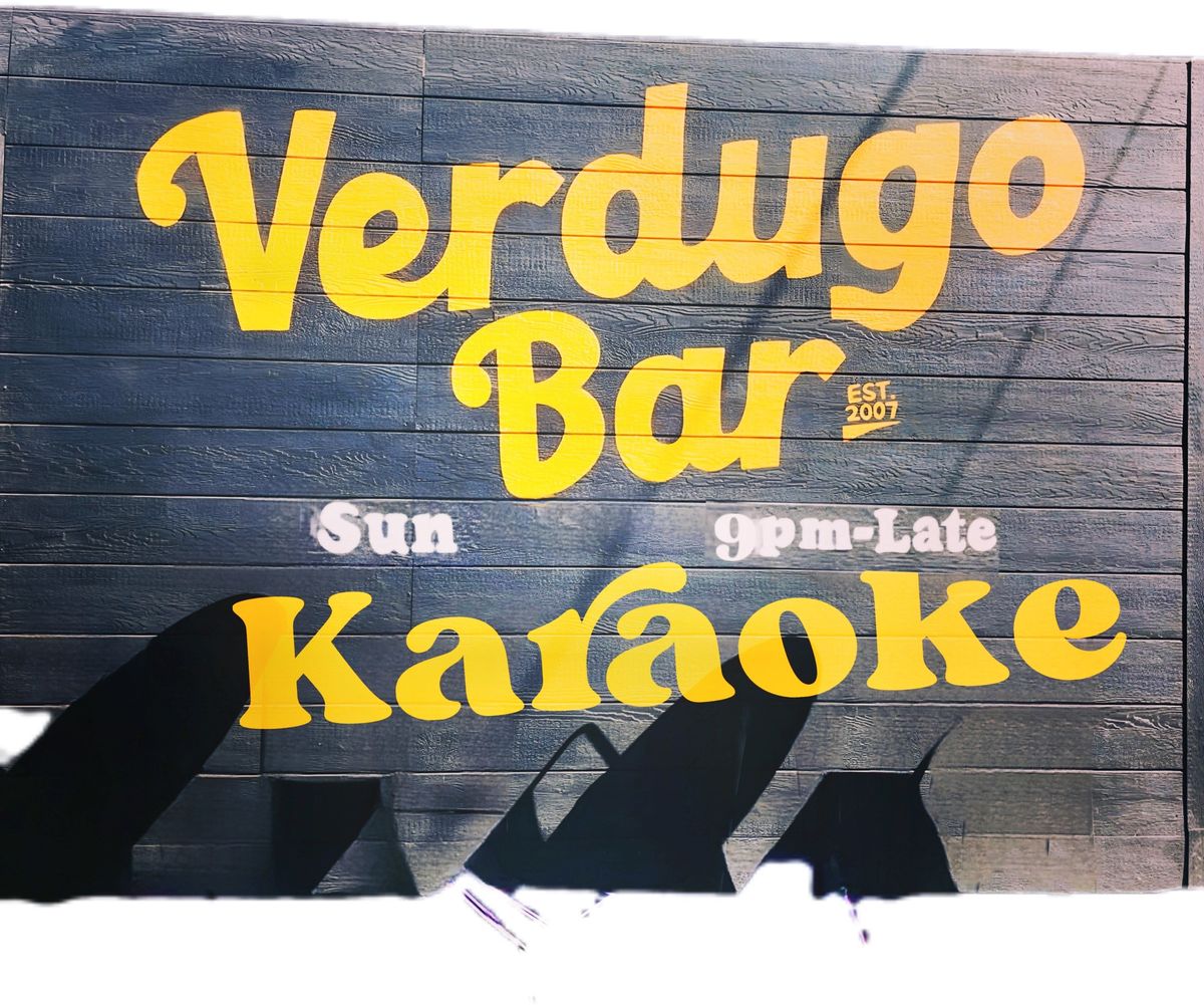 Sunday Karaoke at Verdugo Bar