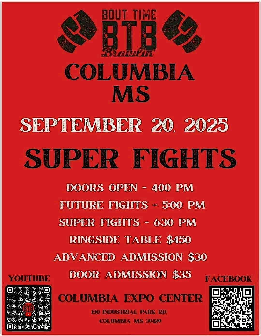 Bout Time Brawlin' in Columbia