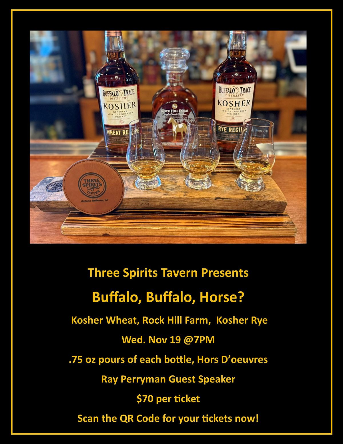 Buffalo, Buffalo, Horse?