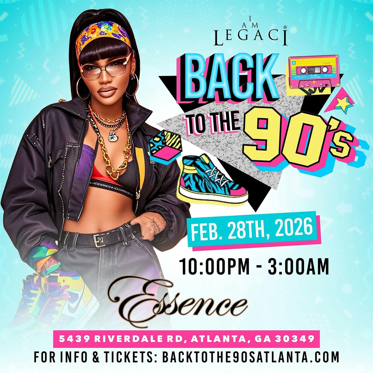 Back to the 90\u2019s \u2013 ATL\u2019s Ultimate Throwback Party | Sat Feb 28