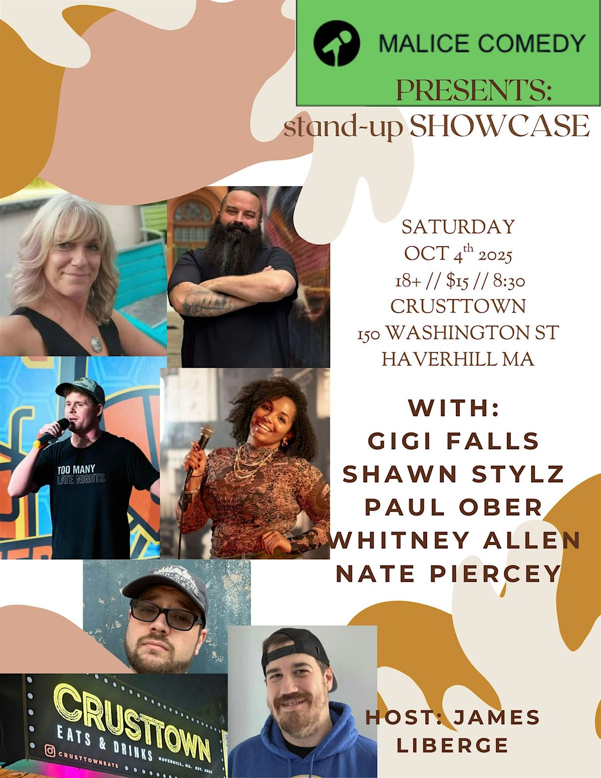 STAND-UP SHOWCASE AT CRUSTTOWN