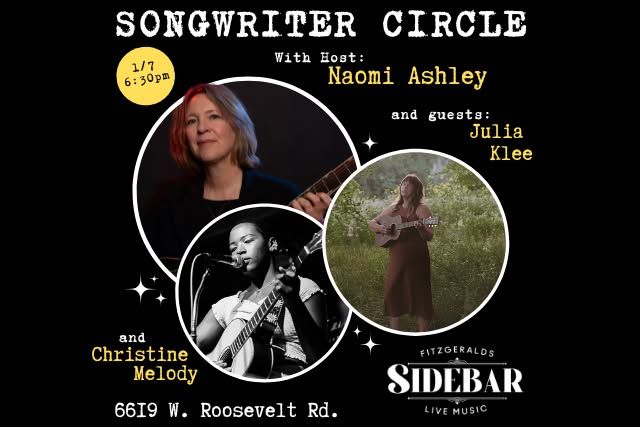 Songwriter Circle w\/ host Naomi Ashley and guests Julia Klee and Christi...