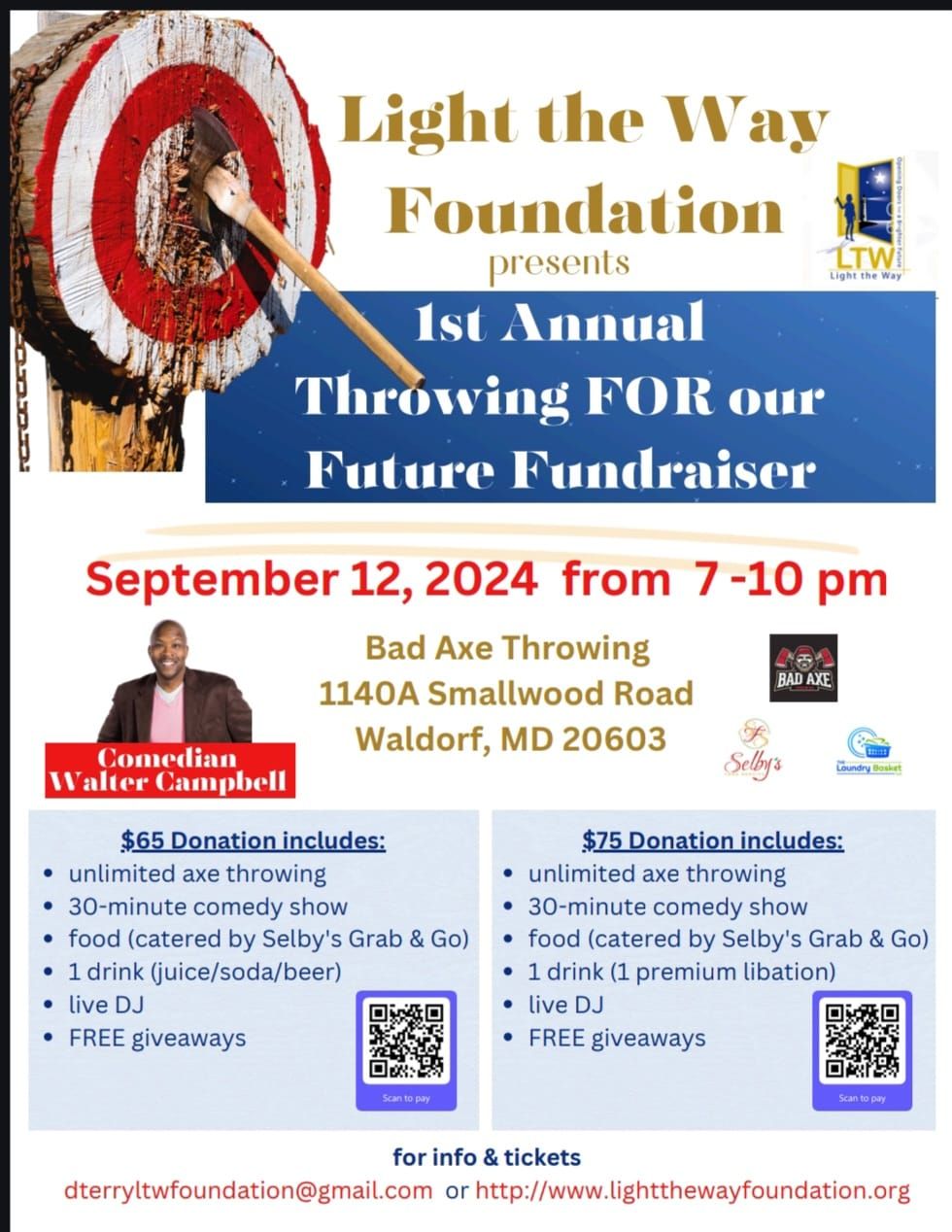 1st Annual Throwing FOR Our Future Fundraiser 