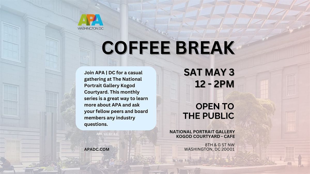 APA | DC Coffee Break - May 2025