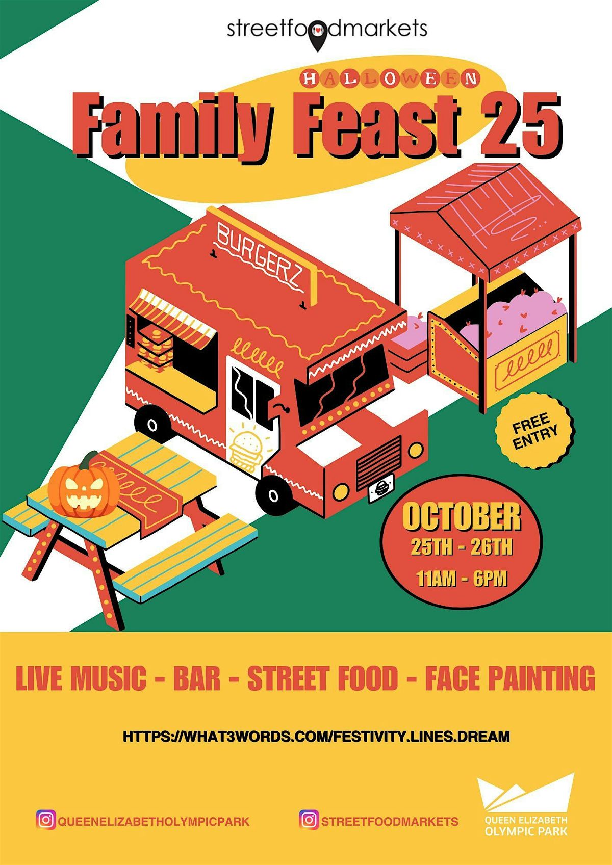 Street Food Market Family Feast