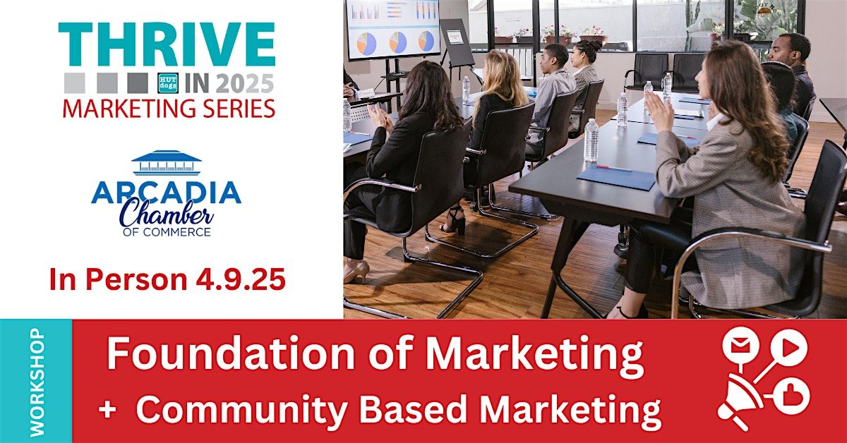 Foundations of Marketing + Community Based Marketing