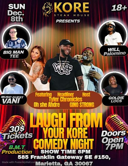 Laugh From Your Kore Comedy Night