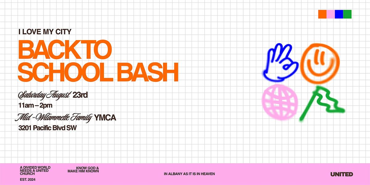 *FREE* UNITED Back to School Bash