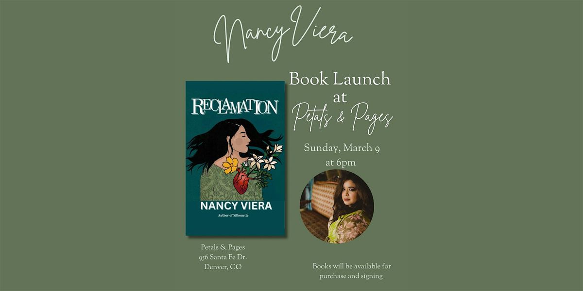 Nancy Viera Book Launch at Petals & Pages