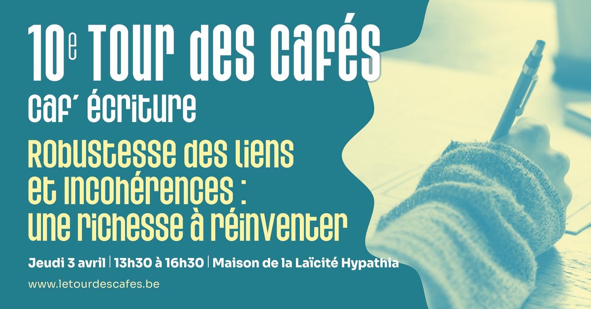 Caf'\u00e9criture - Robustesse des liens et Incoh\u00e9rences : une richesse \u00e0 r\u00e9inventer - Tour de Caf\u00e9s 2025