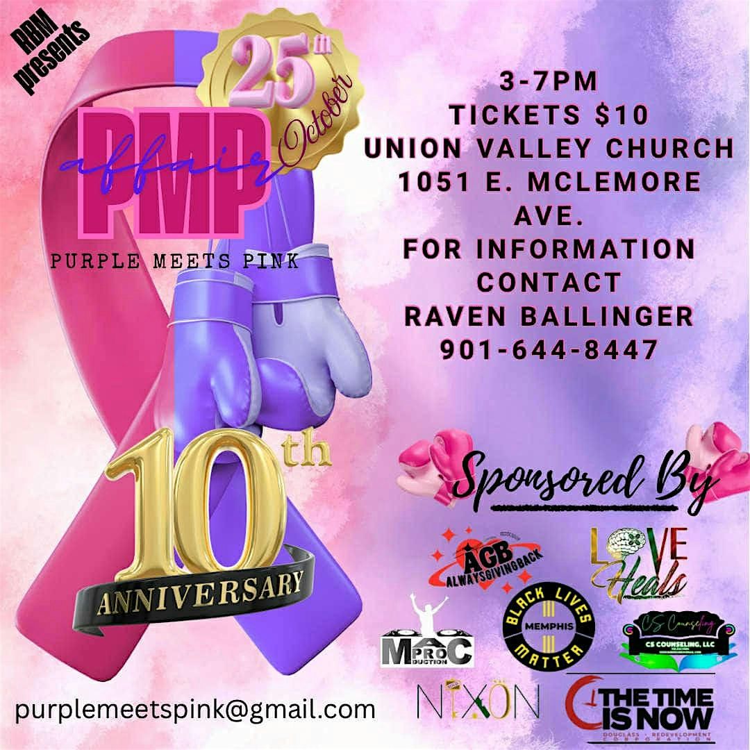 Purple Meets Pink Affair 10th Anniversary