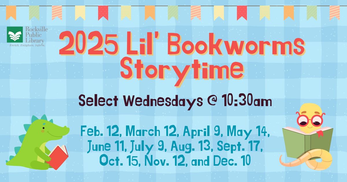 Lil' Bookworms Storytime