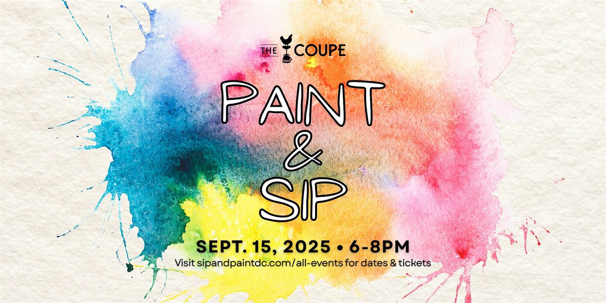 Paint & Sip at The Coupe