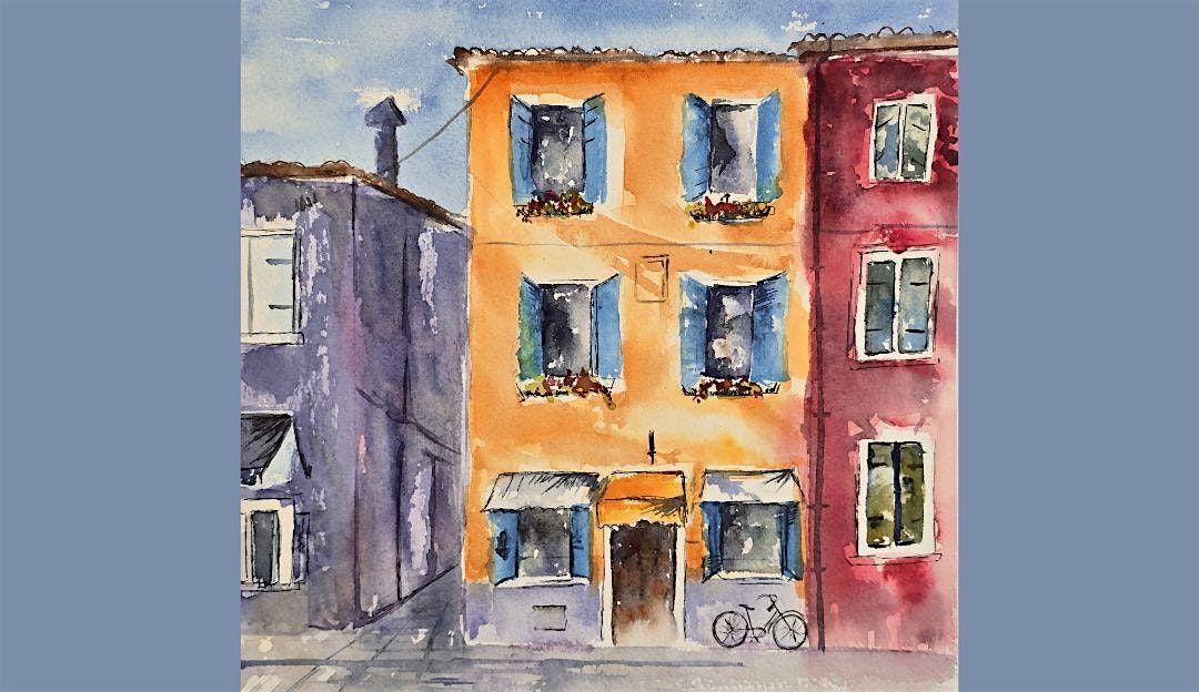 Art with Watercolour - Intermediate & Ongoing (AC78)  Starts Wed 15th Oct