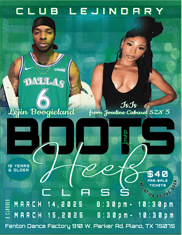 Club Lejindary: Boots and Heels