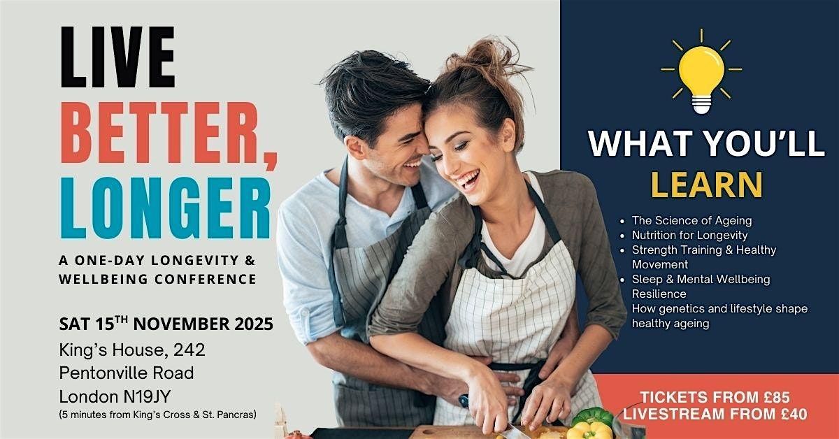 Live Better, Longer: The New Science of Healthy Ageing & Longevity