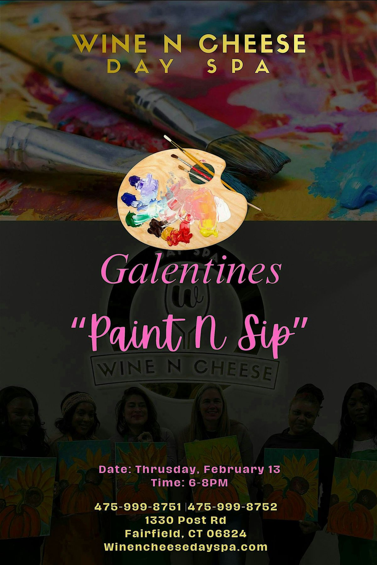 Galentine's Paint N' Sip