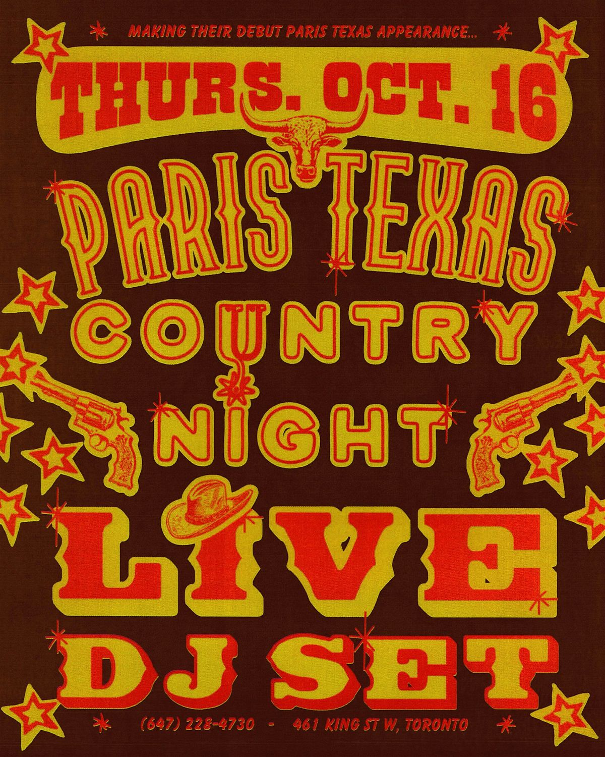 Country Night Live DJ set at Paris Texas