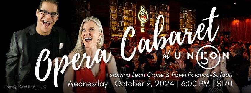 Indianapolis Opera presents Opera Cabaret at Union 50