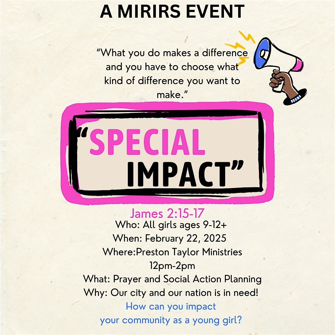 A MIRIRS Event: Special Impact