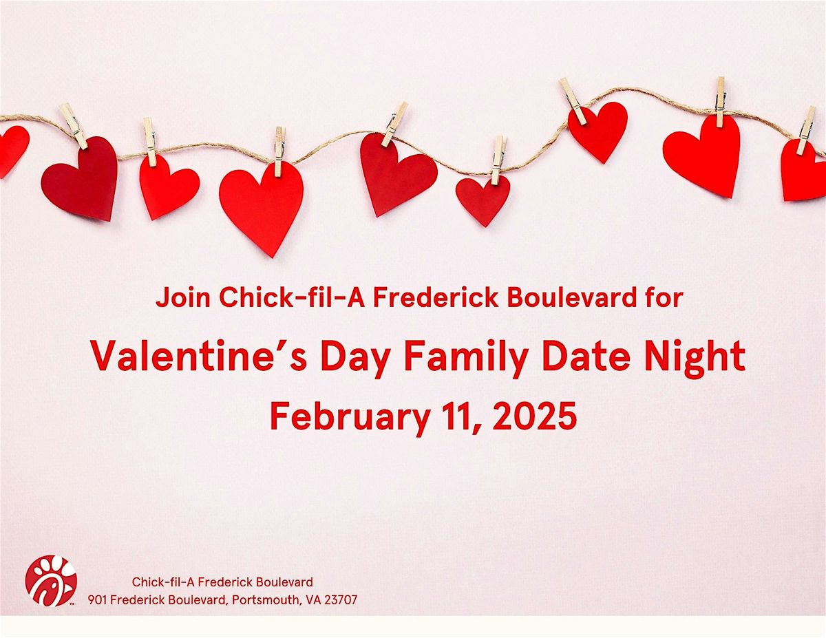 Chick-fil-A Frederick Boulevard's Valentine's Day Family Date Night