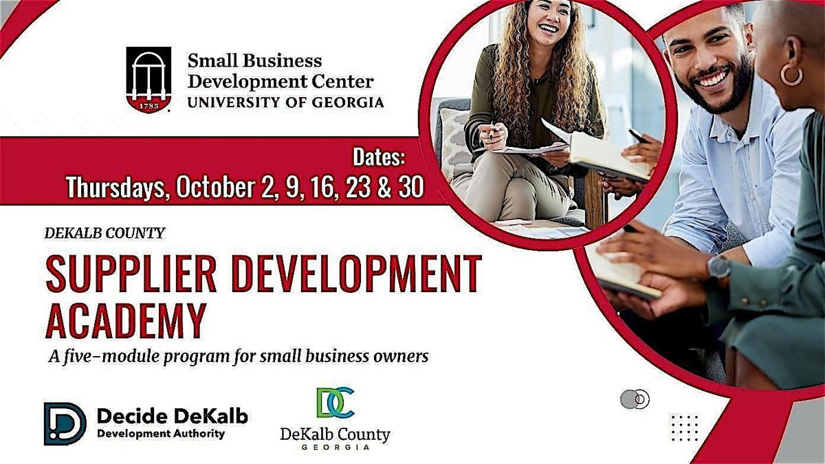 DeKalb County Supplier Development Academy