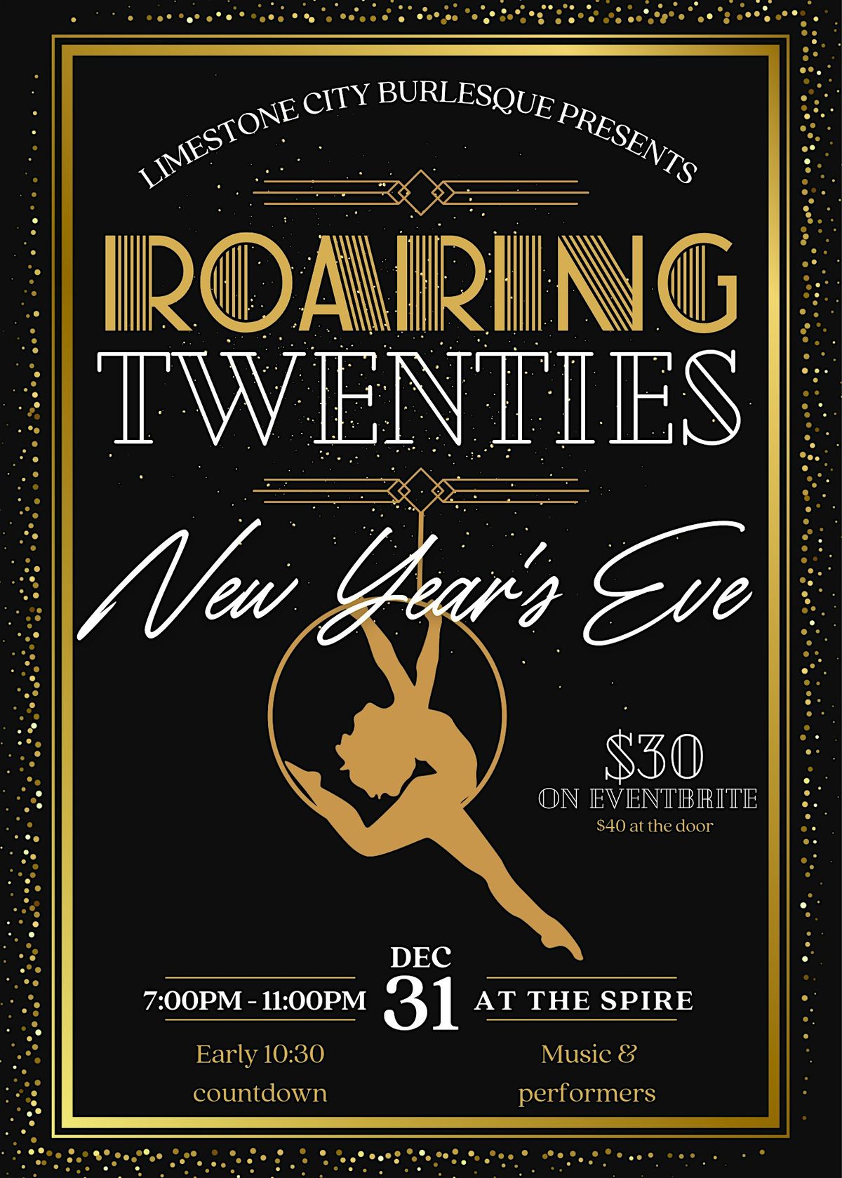 Roaring Twenties New Year's Eve Kingston