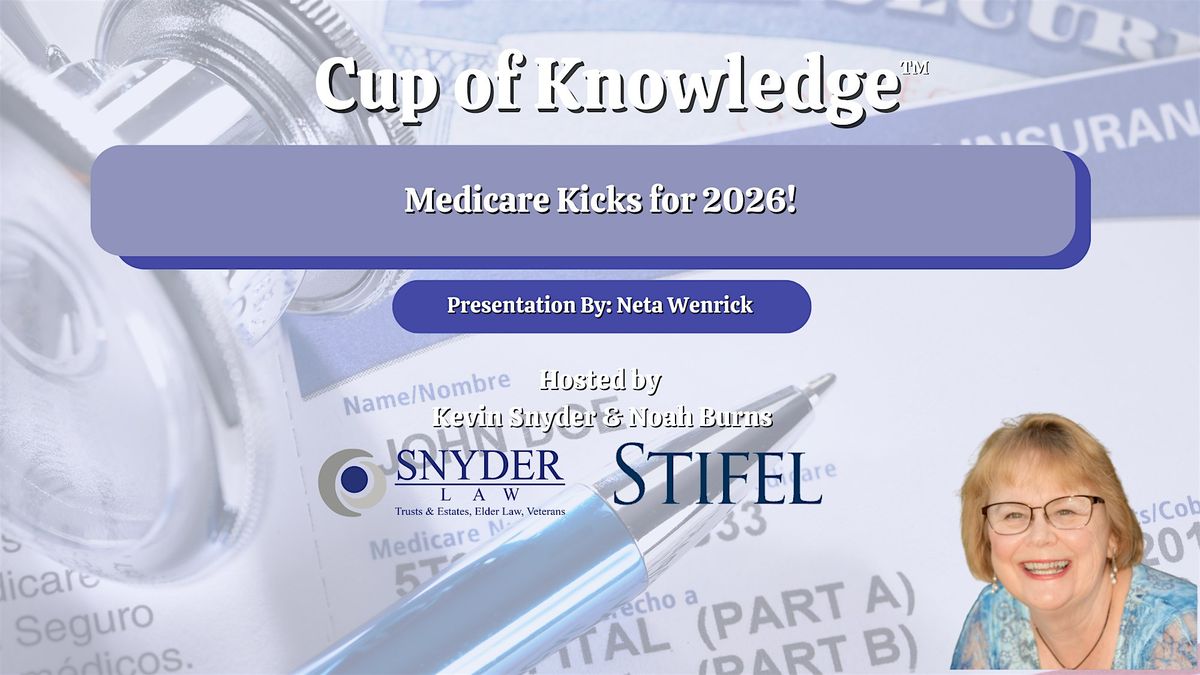 Medicare Kicks for 2026!