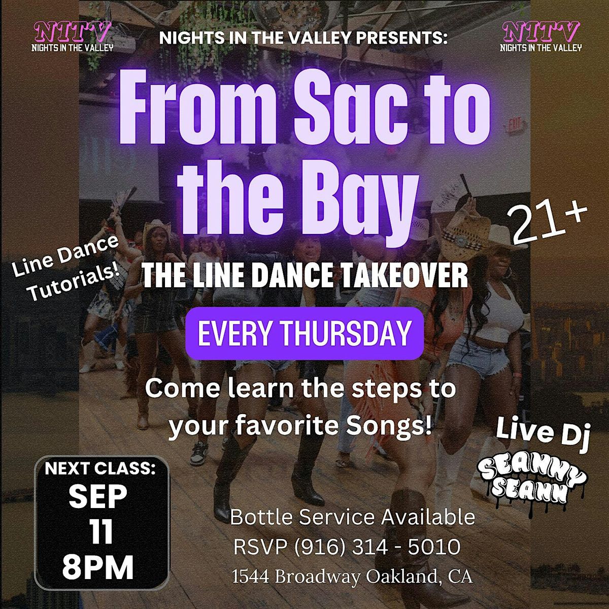 Line Dancing Thursdays at Fluid 510 \u2013 Dance, Drink, Dine!