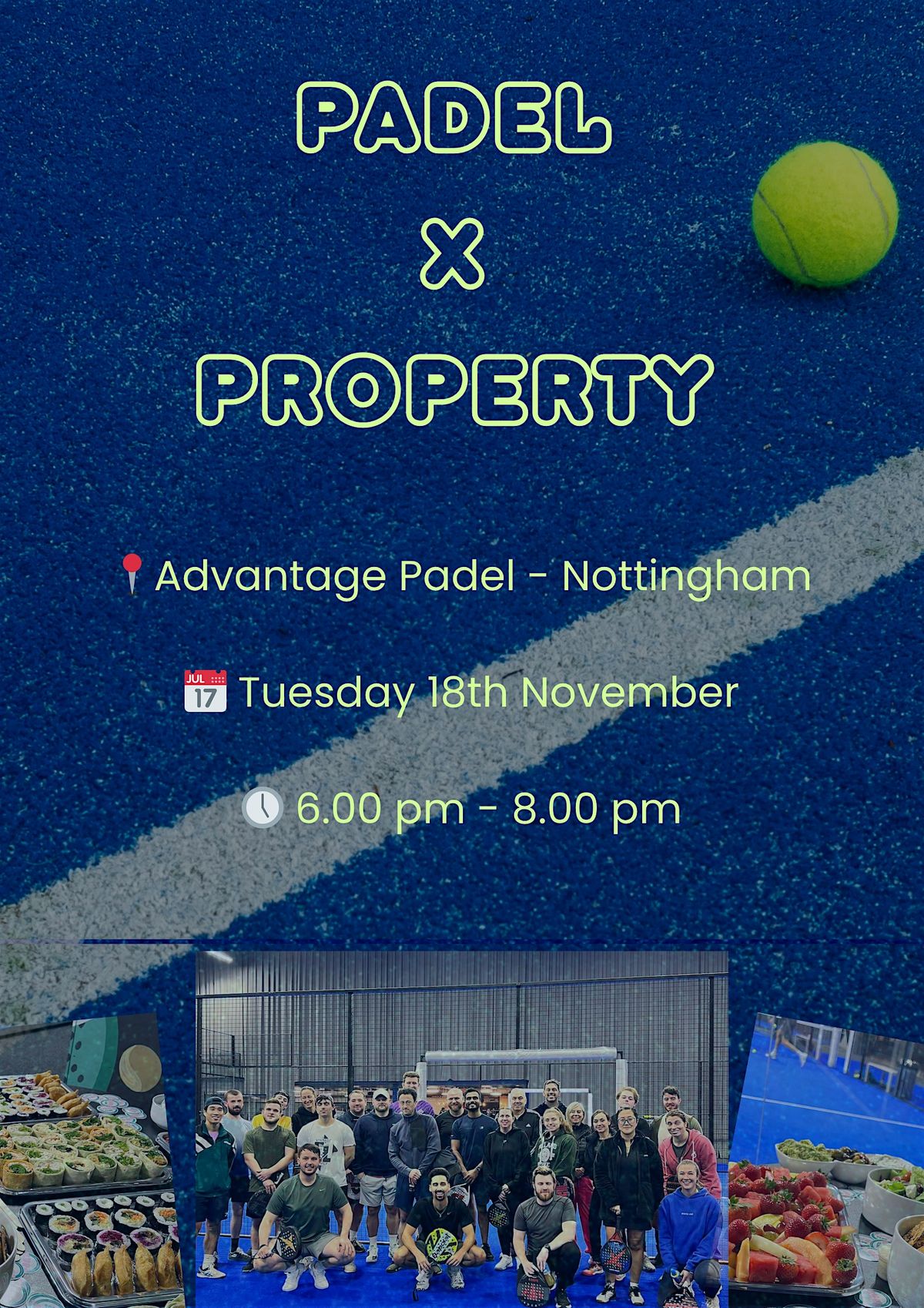 The Property Padel Social \u2013 Powered by Kurb Lettings