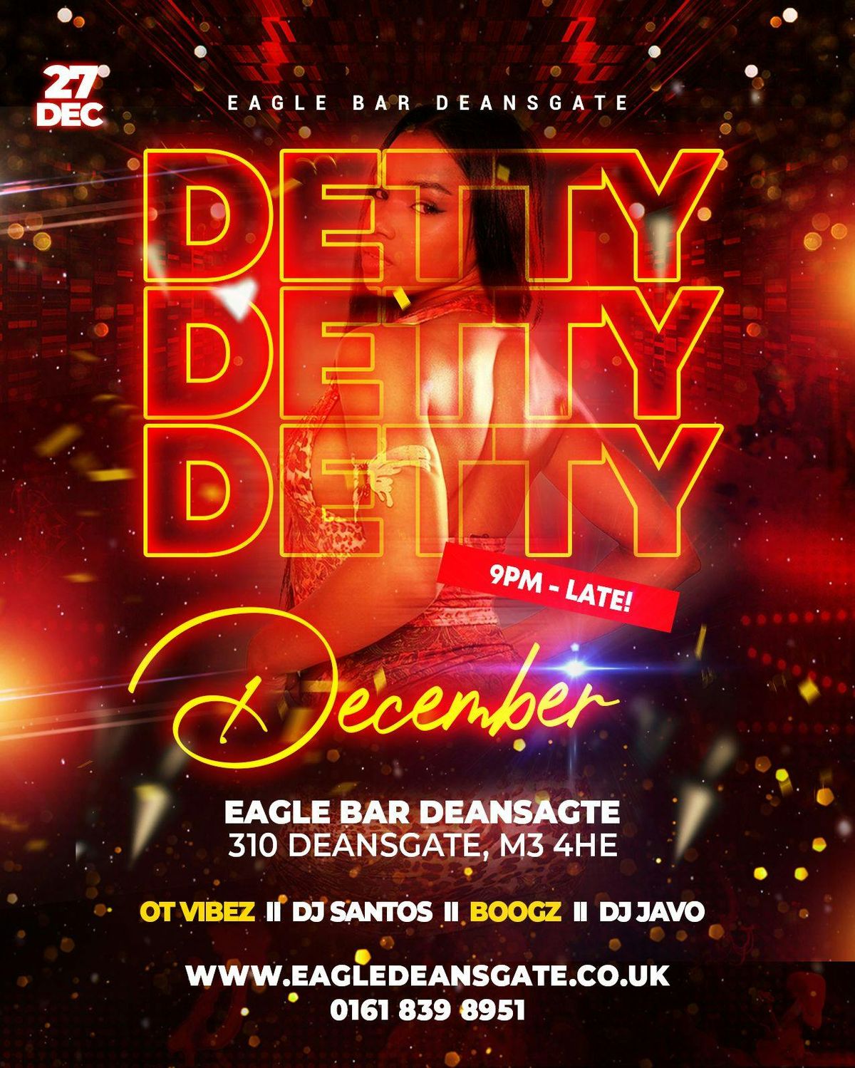 DETTY DECEMBER NIGHT - Afrobeats\/HipHop\/Amapiano\/RnB